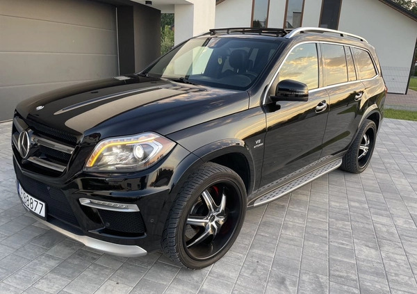 Mercedes-Benz GL cena 139999 przebieg: 138000, rok produkcji 2013 z Szepietowo małe 232